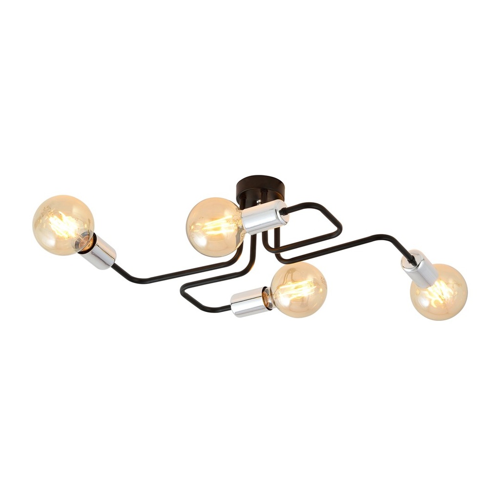 Lampada da soffitto Veken 4 Silver 