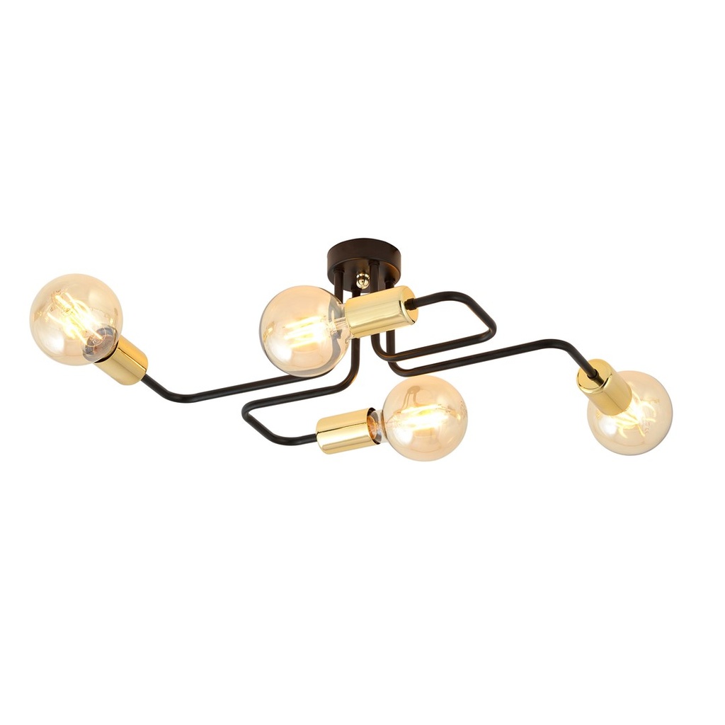 Lampada da soffitto Veken 4 Gold