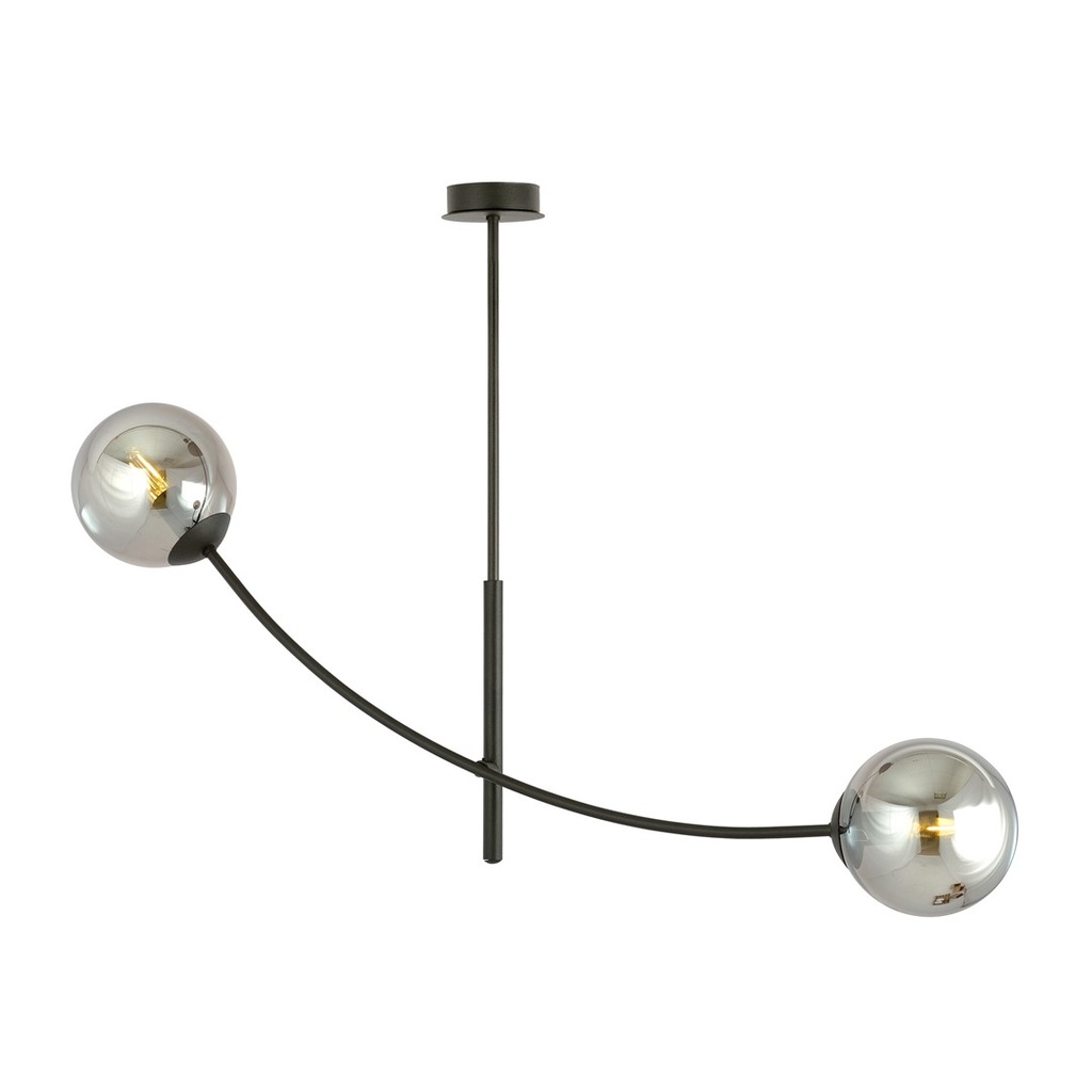 Lampada da soffitto Hunter 2 Black/Grafit