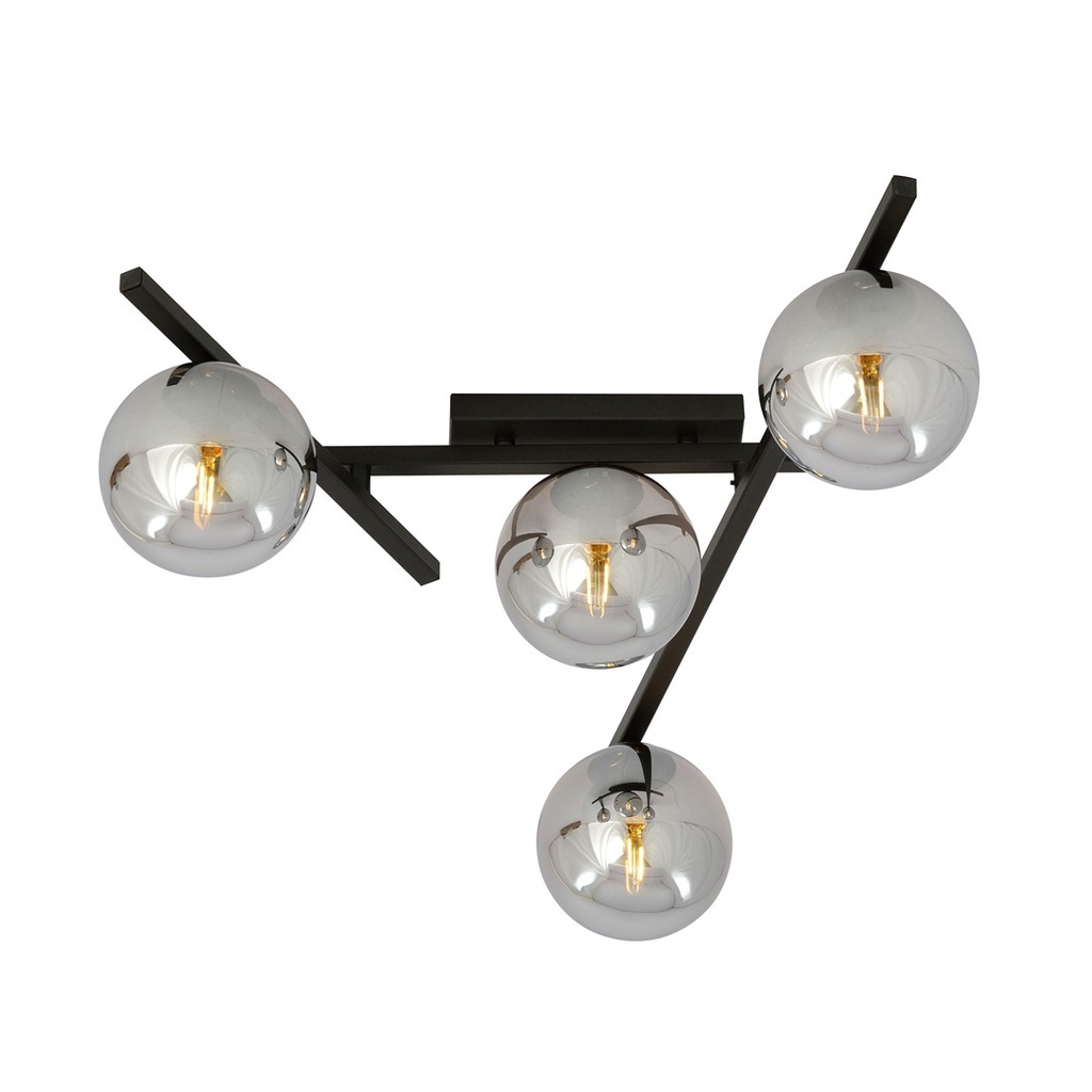 Lampada da soffitto Smart 4 Black/Grafit