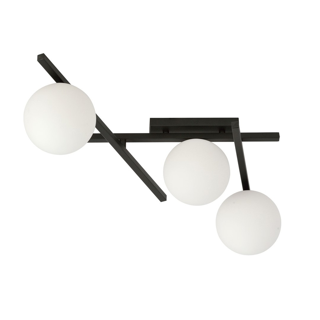 Lampada da soffitto Smart 3 Black/Opal