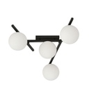 Lampada da soffitto Smart 4 Black/Opal