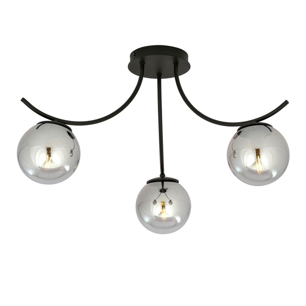 Lampada da soffitto Boston 3 Black/Grafit