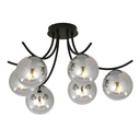 Boston 6 Black/Grafit ceiling lamp
