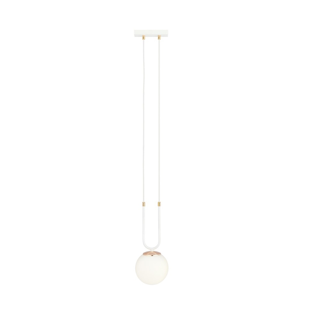 Glam 1 White/Opal pendant lamp