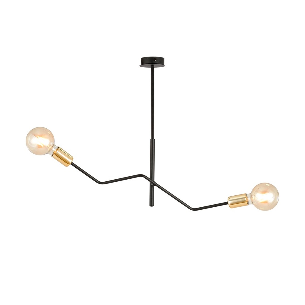 Bolt 2 Black Gold ceiling lamp
