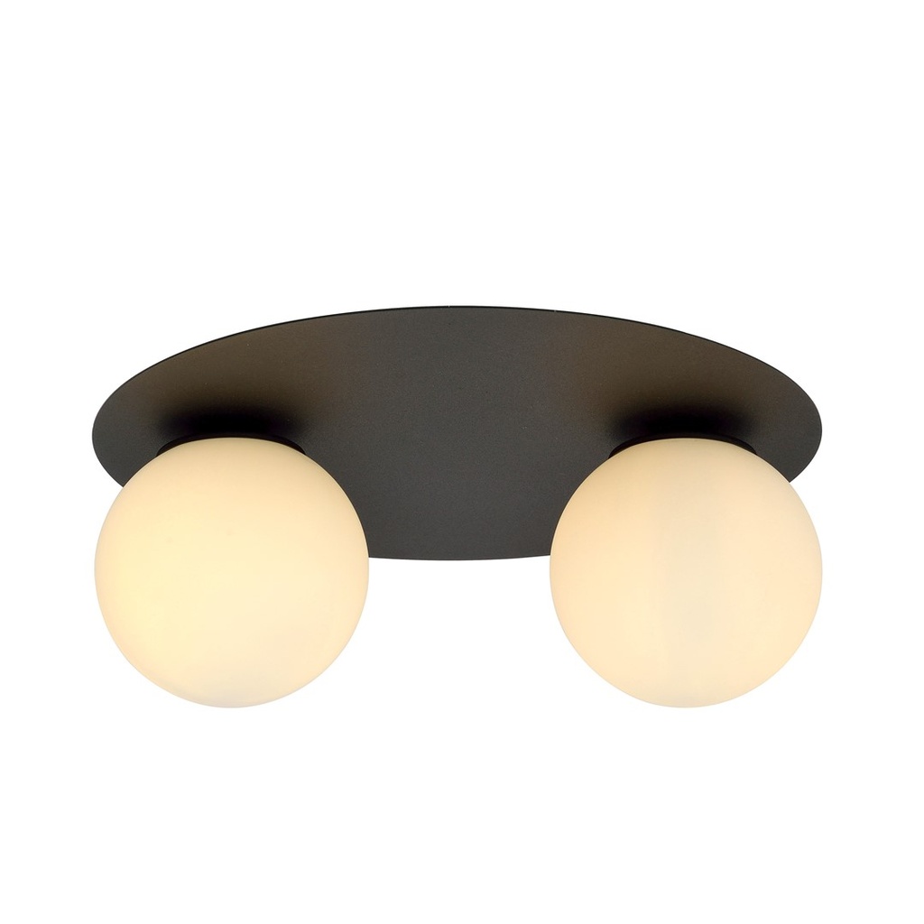 Lampada da soffitto Solar 2 Black/Opal