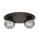 Solar 2 Black/Grafit ceiling lamp