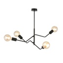 Lampada da soffitto Frix 4 Black