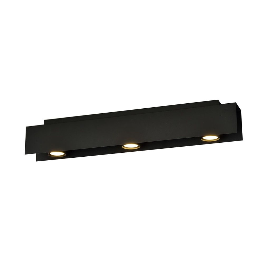 Kenno 3 Black ceiling lamp