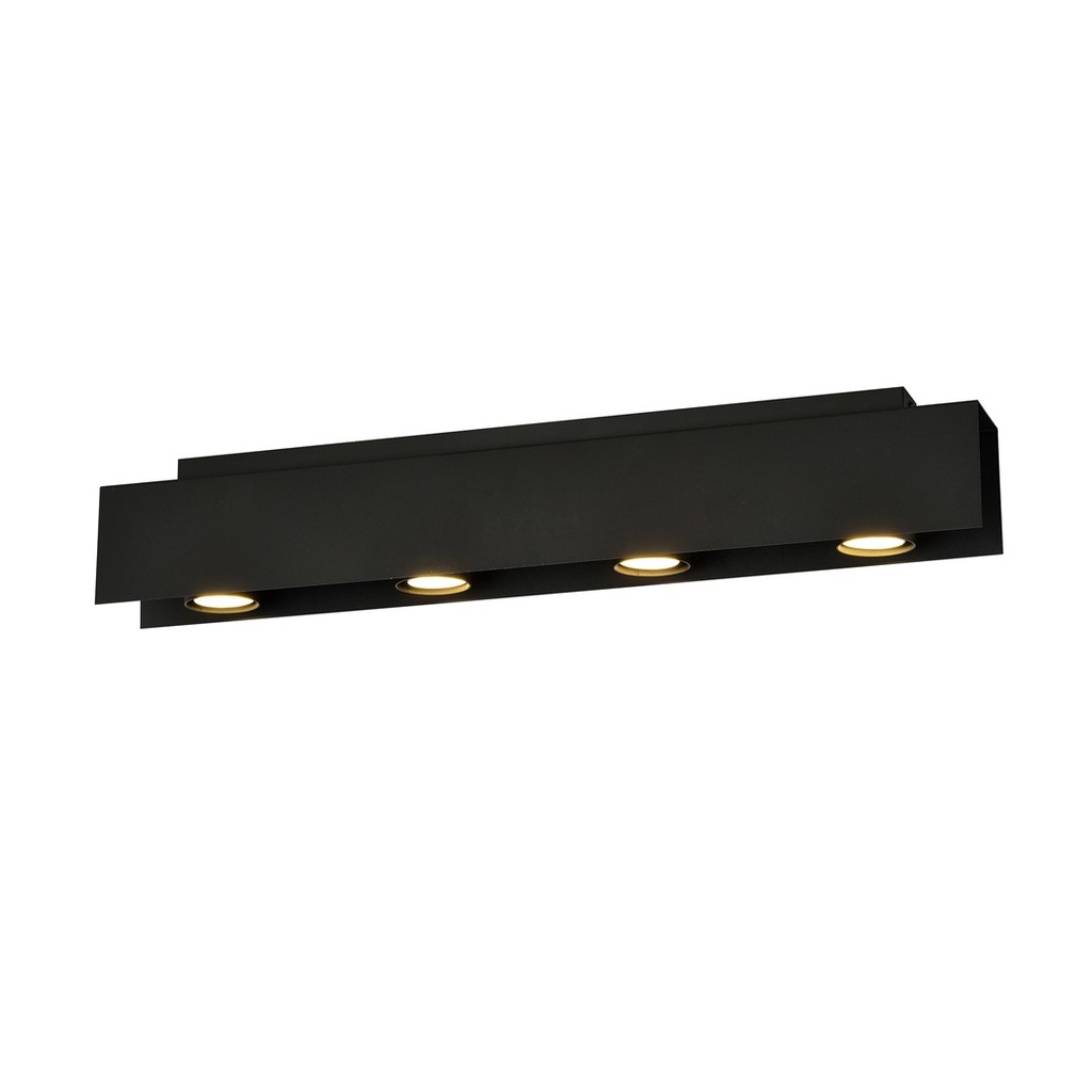 Lampada da soffitto Kenno 4 Black