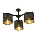 Jordan 3 Black/Gold ceiling lamp