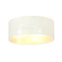 Aston 3 White/Gold ceiling lamp