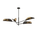 Lampada da soffitto Vene 4 Black/Gold