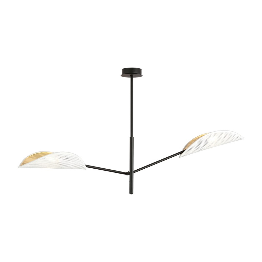 Lampada da soffitto Vene 2 White/Gold