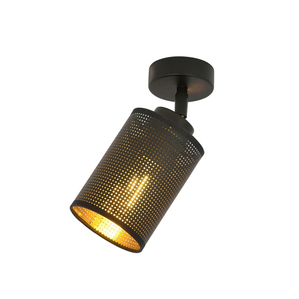 Lampada da soffitto Bronx 1 Black
