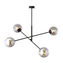 Linear 4 Black/Grafit pendant lamp