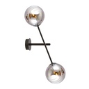 Linear K2 Black/Grafit wall lamp