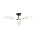 Lampada da soffitto Gomez 3 White/Gold