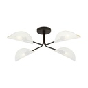 Lampada da soffitto Gomez 4 White/Gold