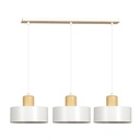 Lampada a sospensione Torin 3 White