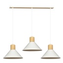 Rowen 3 White pendant lamp