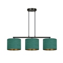 Hilde 3 Bl Green pendant lamp