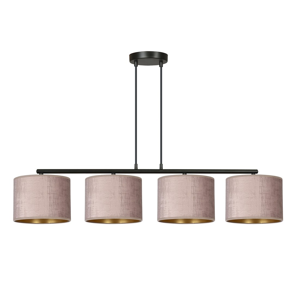Lampada a sospensione Hilde 4 Bl Rose