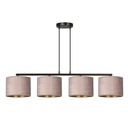 Lampada a sospensione Hilde 4 Bl Rose