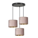 Hilde 3 Bl Premium Rose pendant lamp