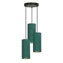 Lampada a sospensione Bente 3 Bl Premium Green