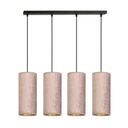 Bente 4 Bl Rose pendant lamp