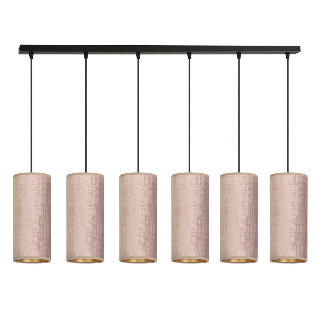 Lampada a sospensione Bente 6 Bl Rose