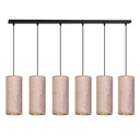 Lampada a sospensione Bente 6 Bl Rose