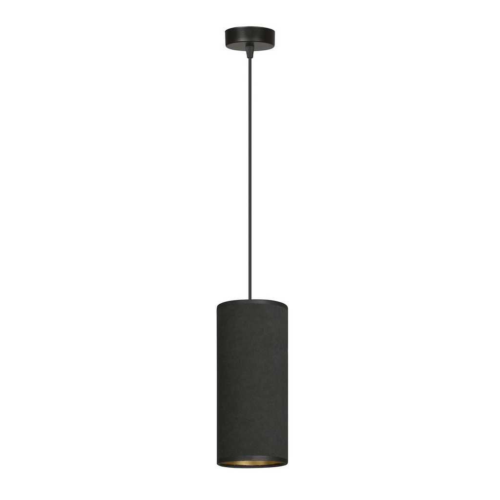 Lampada a sospensione Bente 1 Bl Black
