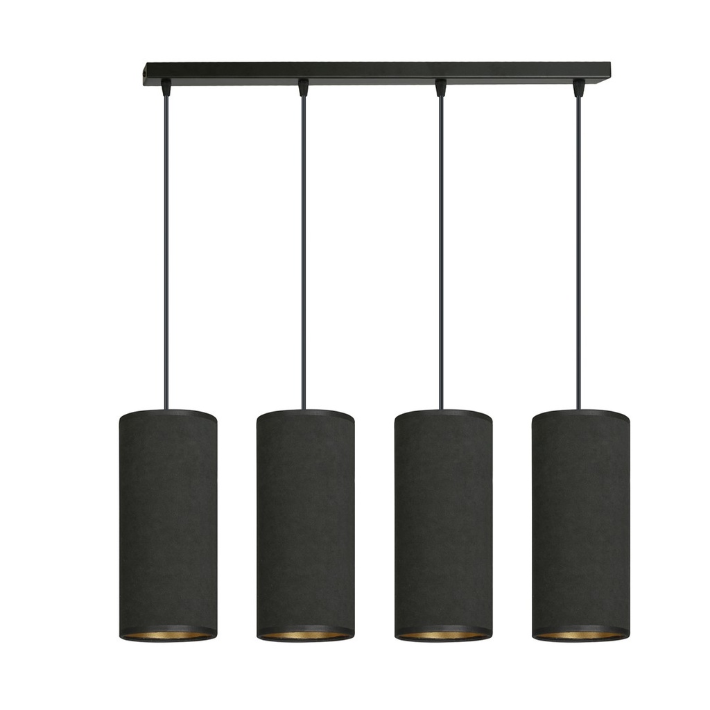 Bente 4 Bl Black pendant lamp