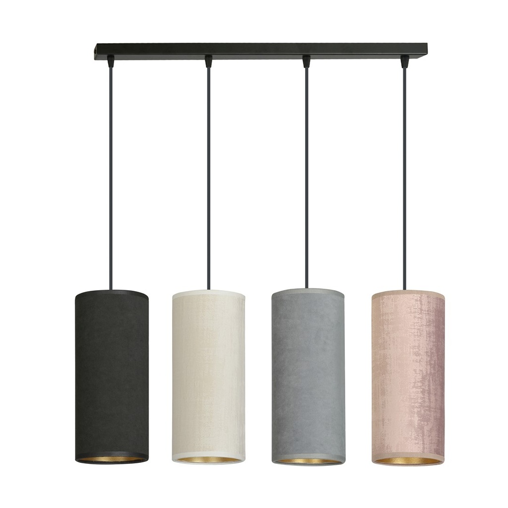 Lampada a sospensione Bente 4 Bl Mix