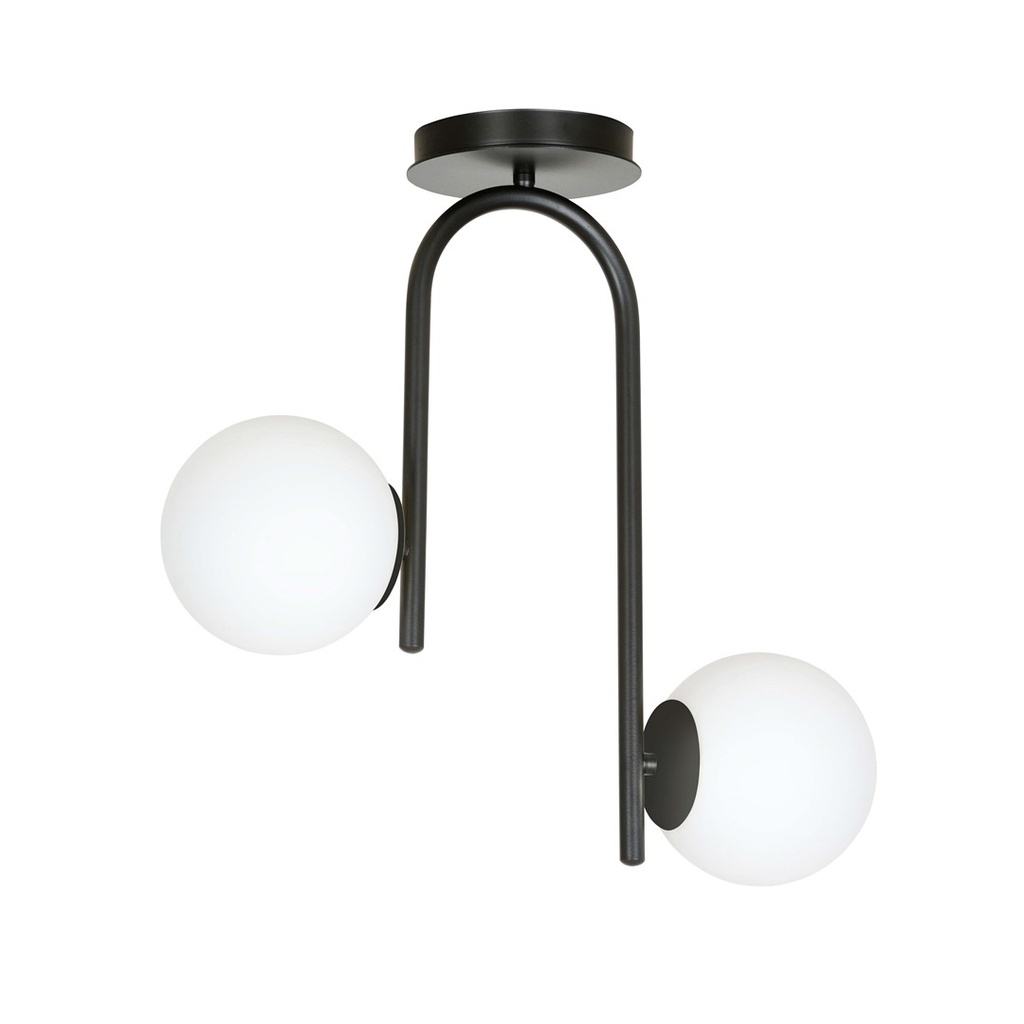 Lampada da soffitto Kalf 2 Black