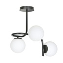 Kalf 3 Black ceiling lamp