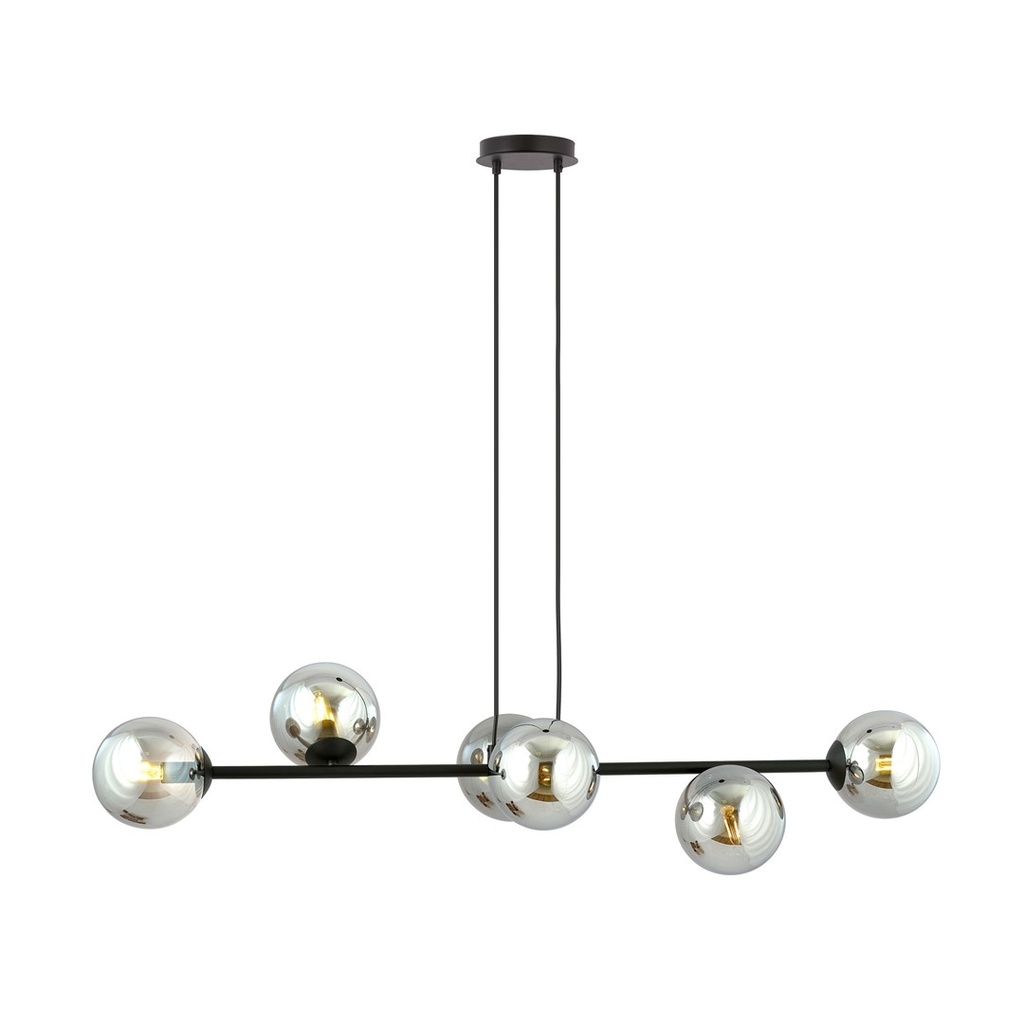 Rossi 6 Bl Grafit pendant lamp