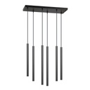 Selter 6 Black pendant lamp