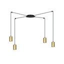 Traker 4 Bl/Gold pendant lamp