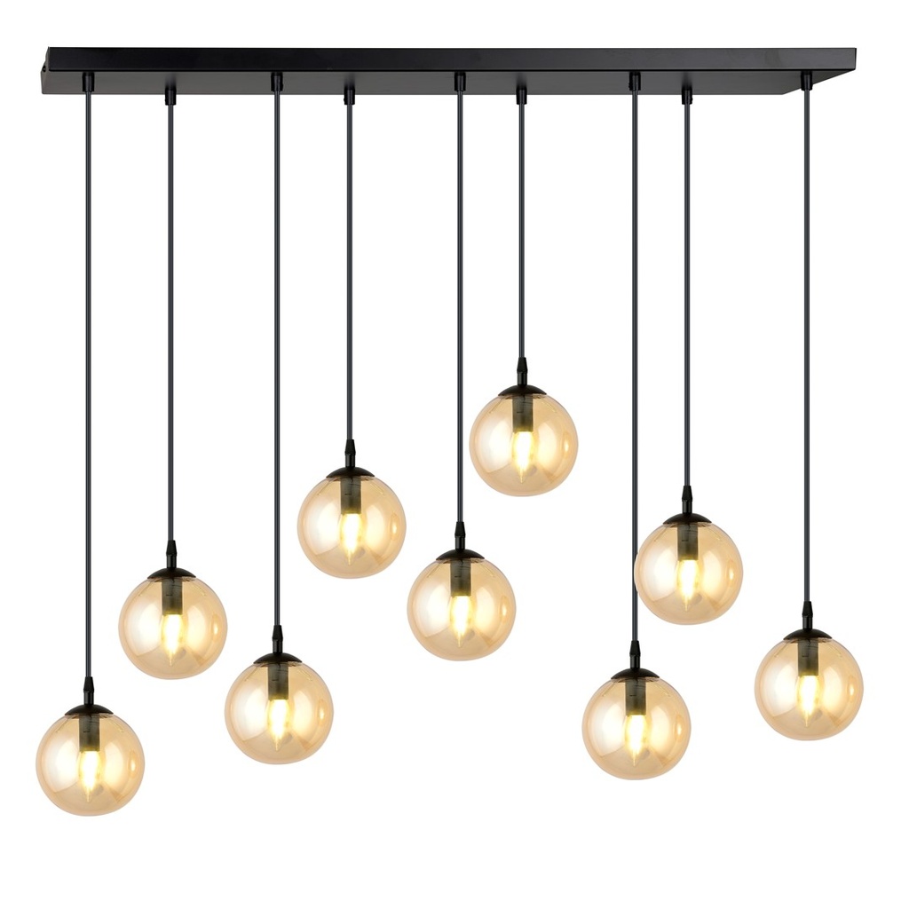 Cosmo 9 Bl Miodowy pendant lamp