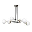 Lampada a sospensione Ognis 6 Black