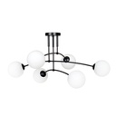 Pregos 6 Black ceiling lamp