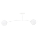 Pregos 2 White ceiling lamp