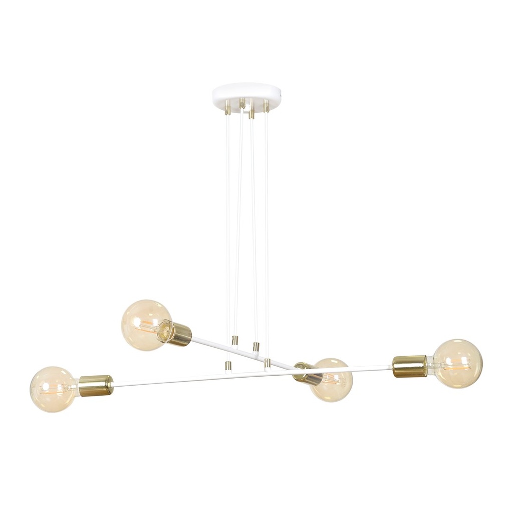Vesio 4 White pendant lamp