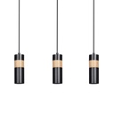Akari 3 Black pendant lamp