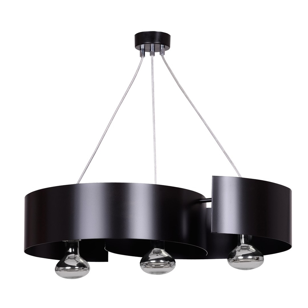 Vixon 3 Black pendant lamp