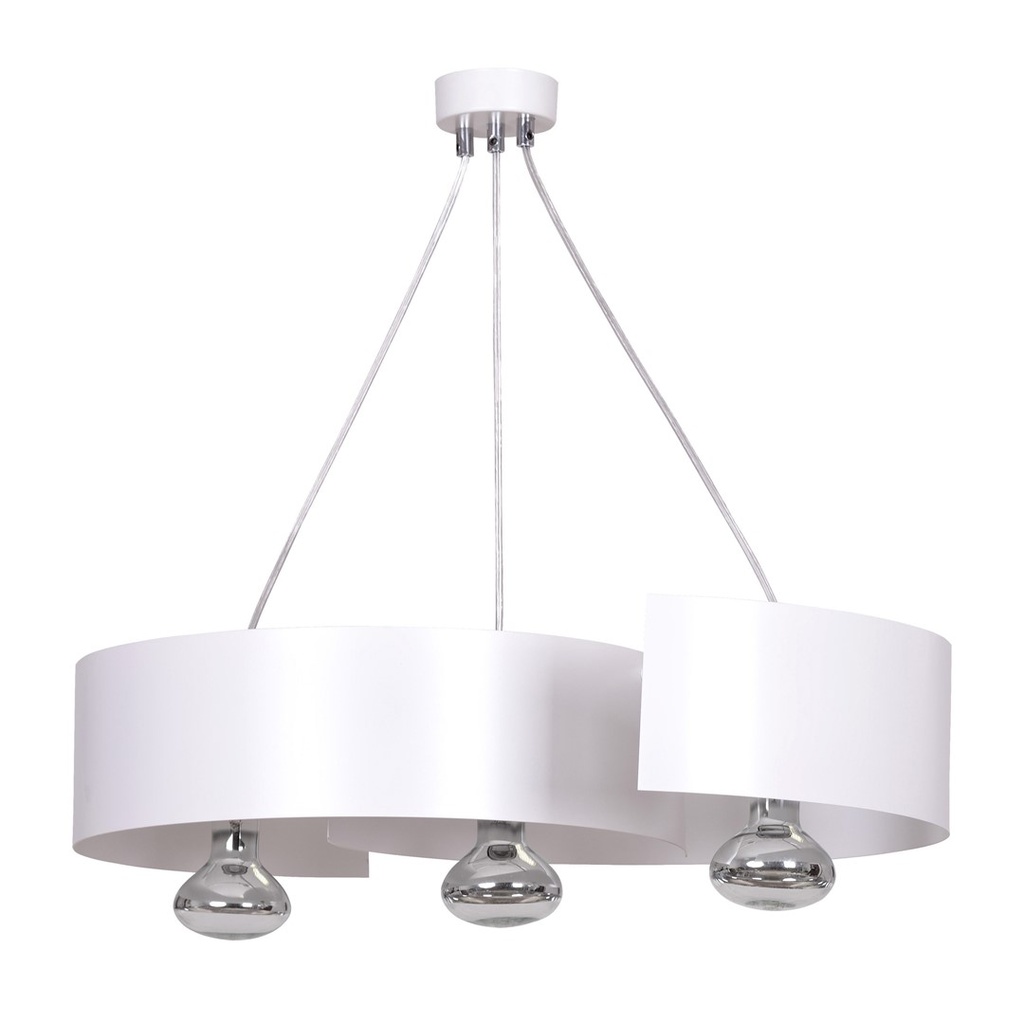 Vixon 3 White pendant lamp